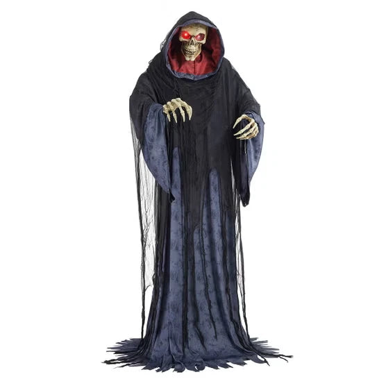 5' - 6.8' Animated Rise Up Reaper Halloween Decor Indoor & Outdoor Animatronic