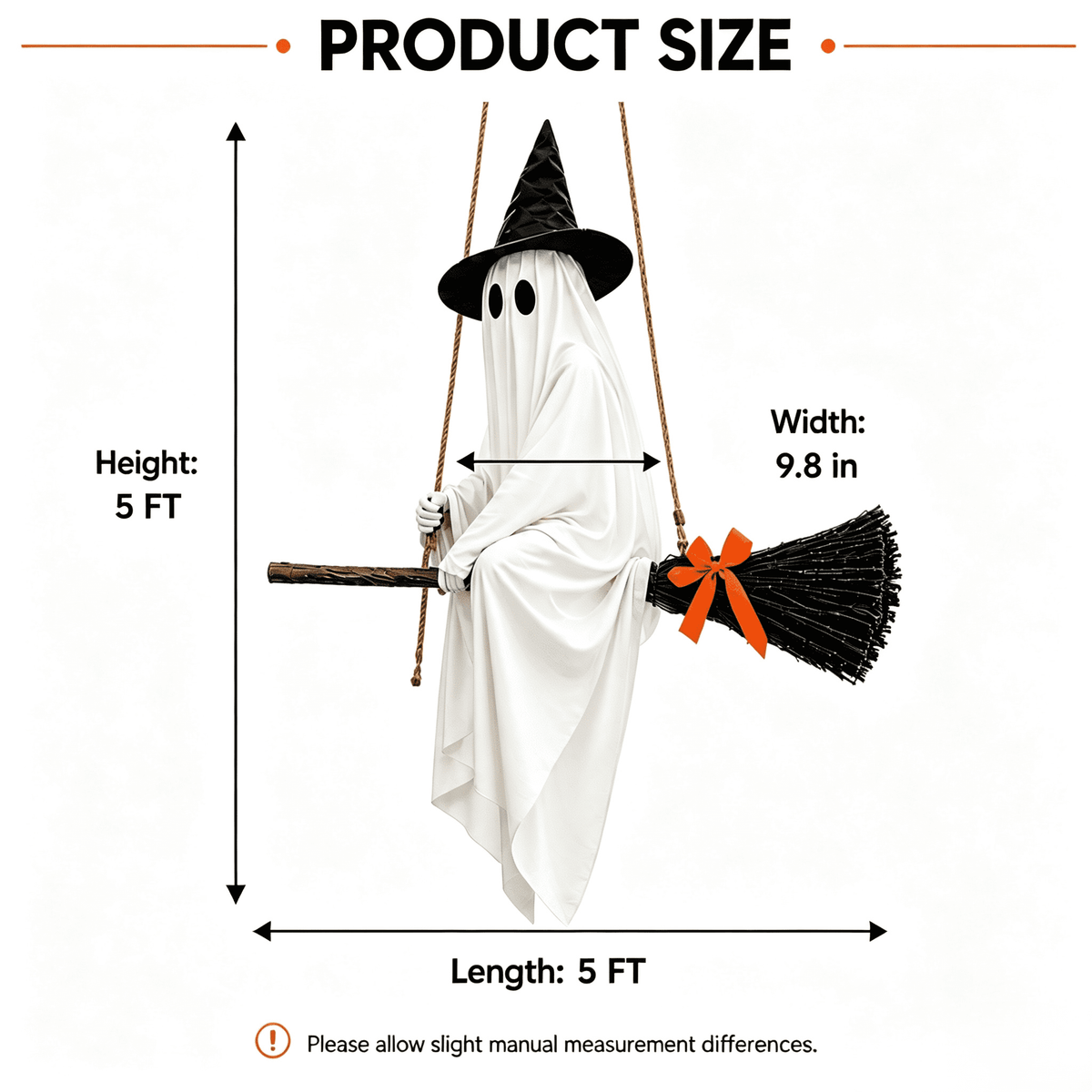 5 FT Halloween ghost