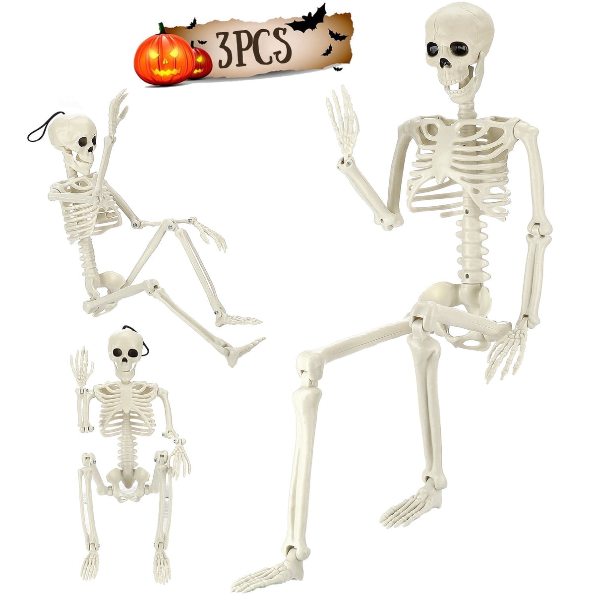 Halloween skeleton decorations