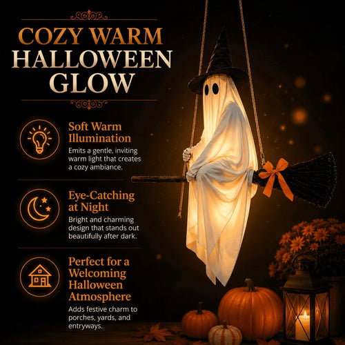 hanging ghost Halloween decoration